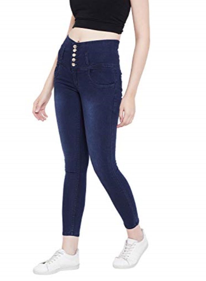 Nifty Women's Stretch Fit High Rise Jeans - Image 3