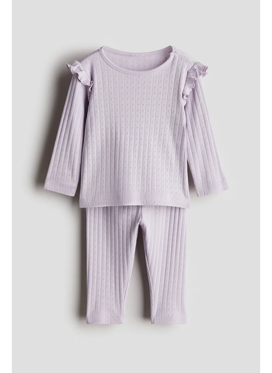 H&M Printed Cotton Pyjamas