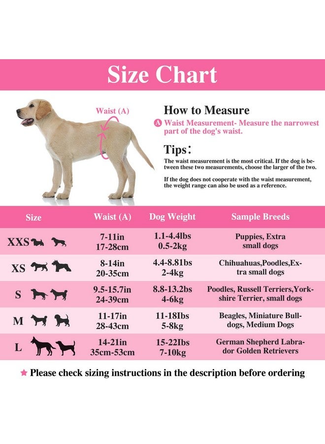 Dono Dog Diapers Female48Pcs, Disposable Female Dog Diapers With Wetness Indicator In Heart, Super Absorbent Doggie Puppy Diapers Female For Xxs,Small Medium Large Dogs - Image 3