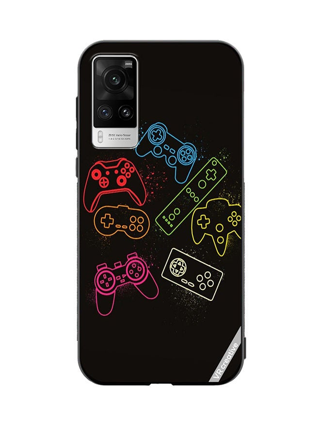 VR CREATIVE Protective Case Cover For Vivo X60 Pro Ps5 Remotes Design Multicolour - Image 1
