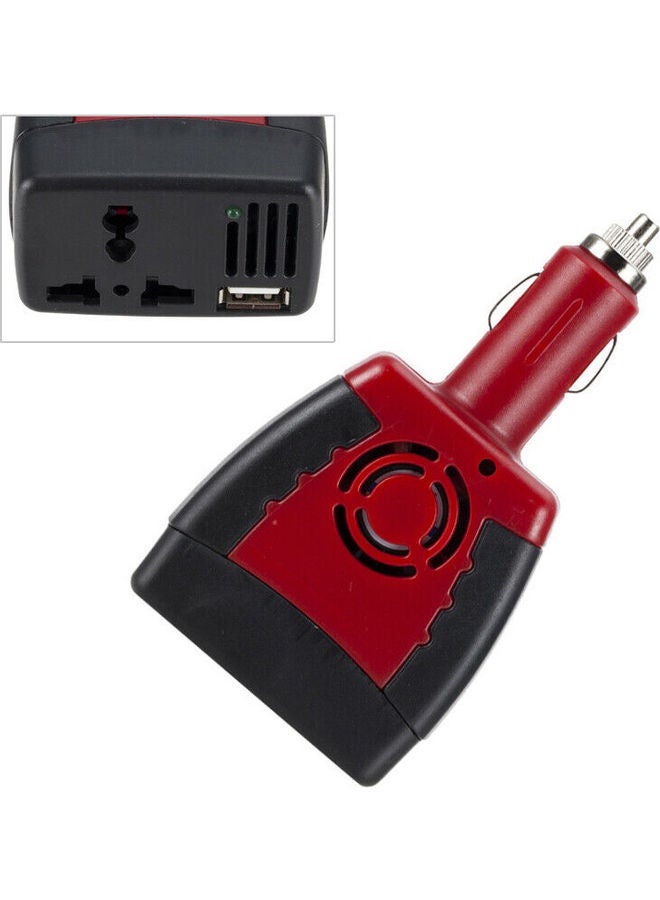 Loquat DC To AC USB Powered Car Inverter Charger Adapter - Image 2