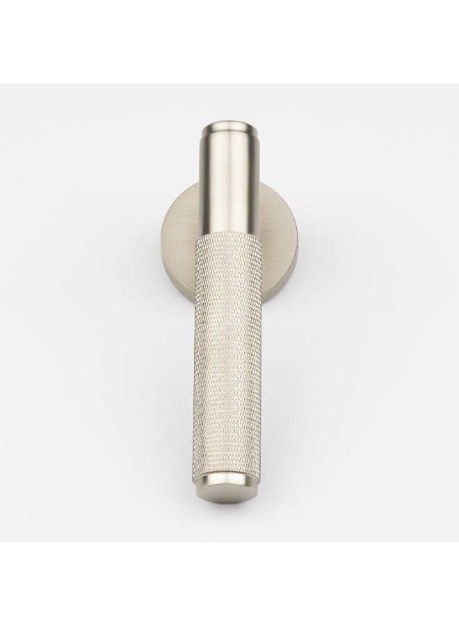 CINCINNO Vires Premium Anti-Rust Brass Door Handle Pair – Durable & Stylish for Home & Office, UV Protection, 2-Year Color & 5-Year Mechanical Warranty, Salt Spray Tested (Satin Nickel) - Image 2