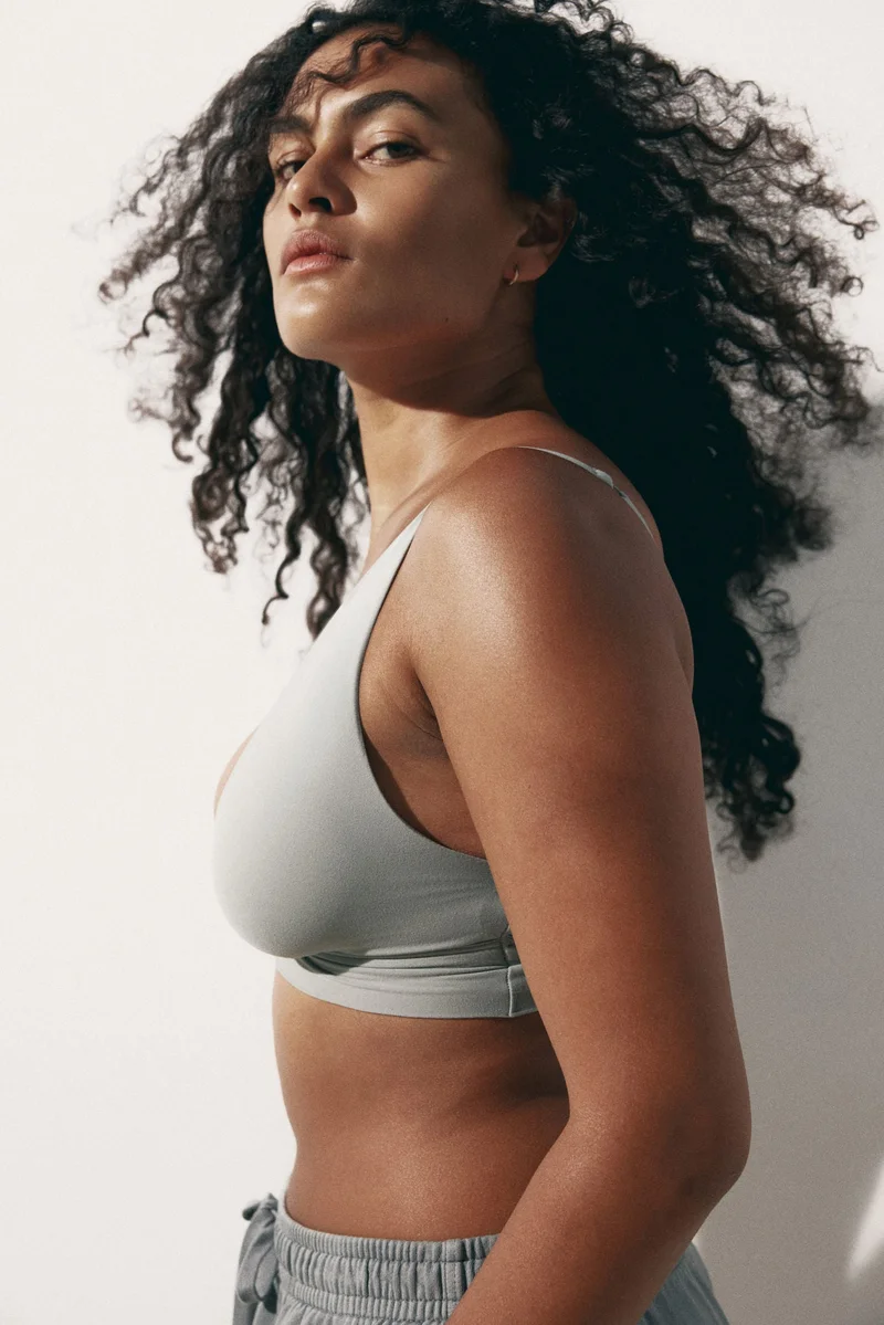 H&M Padded soft microfibre bra