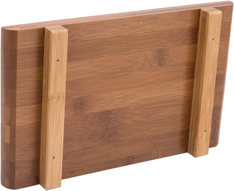 THY COLLECTIBLES Sashimi Sushi Bamboo Serving Geta Plate  Japanese Style Tableware Bamboo Sushi Board Cutting Tray L94 x W59 - Image 4