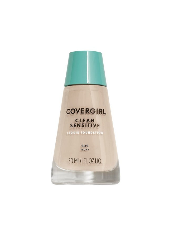 CoverGirl Clean Sensitive Skin Foundation Ivory 1 Count (Packaging May Vary)  - Image 1