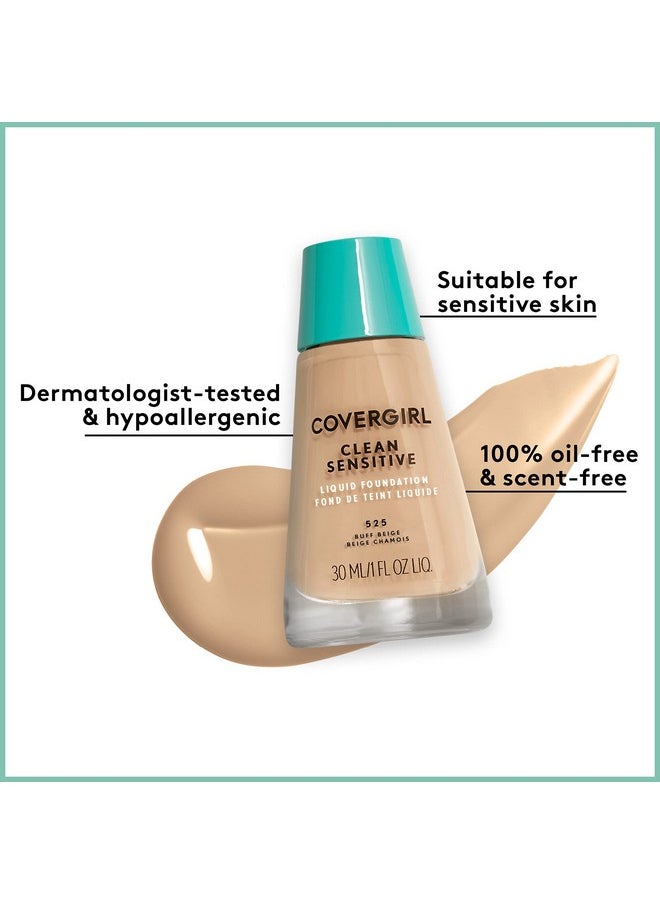 CoverGirl Clean Sensitive Skin Foundation Ivory 1 Count (Packaging May Vary)  - Image 2