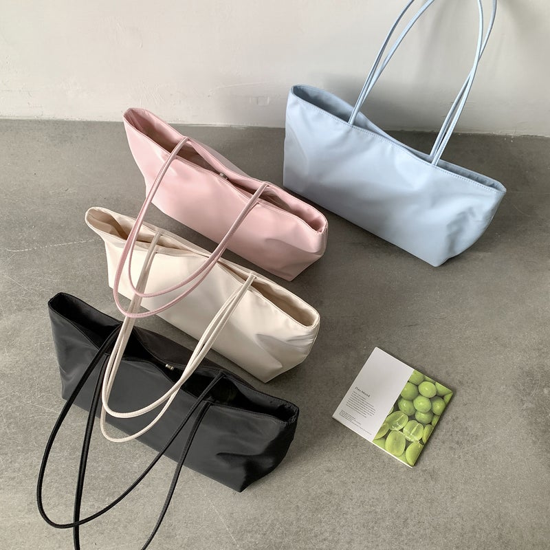 Korean Nylon Tote Bag - Large Capacity, Shoulder Bag - Image 5