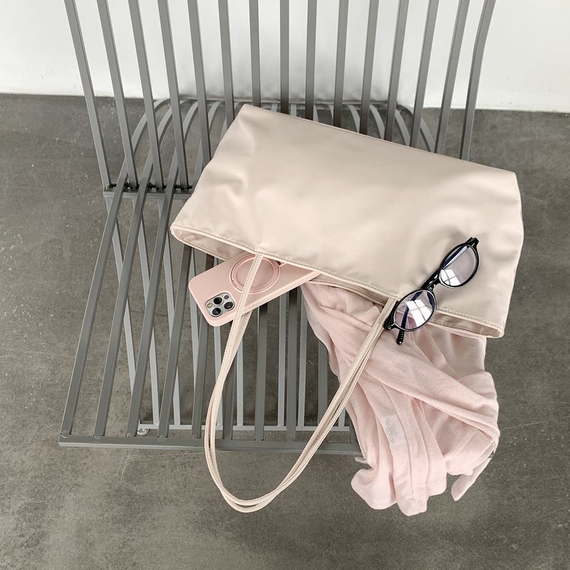 Korean Nylon Tote Bag - Large Capacity, Shoulder Bag - Image 2
