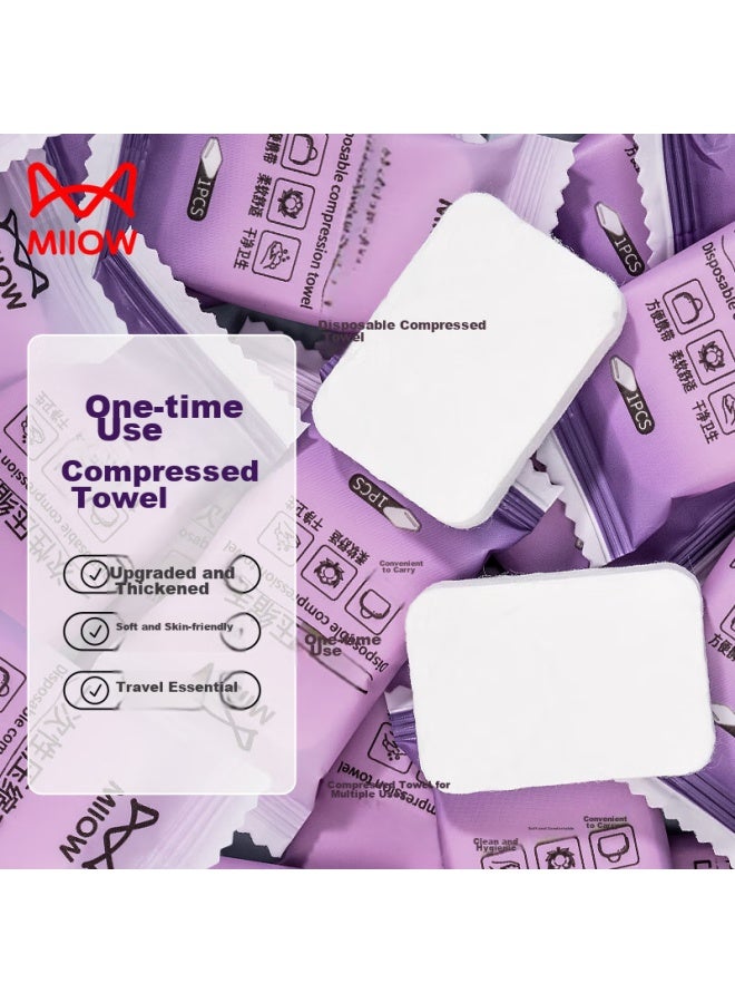 MIIOW Miiow Disposable Compressed Towels, 20 Pieces [24*30cm] - Image 1