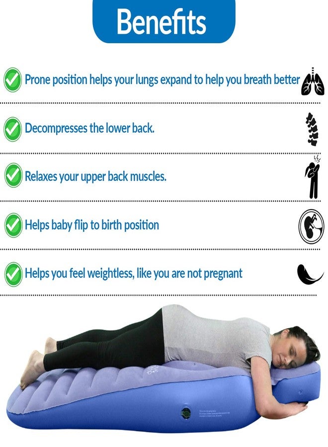 Cozy Bump A Pregnancy Pillow The Best Pregnancy Pillow for Sleeping Prone, Pregnancy Body Pillow, Maternity Pillow, Pregnancy Bed, Pregnancy Gifts, Prone Pillow - Image 3