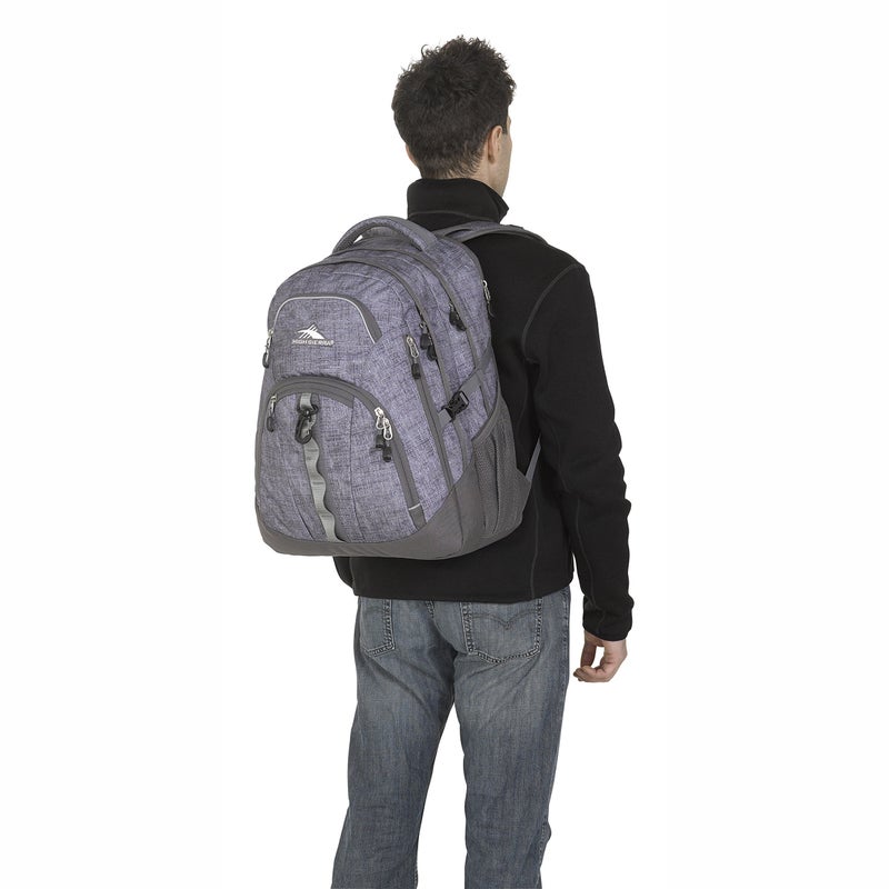 High Sierra Access 2.0 Laptop Backpack, Woolly Weave/Slate, One Size - Image 4