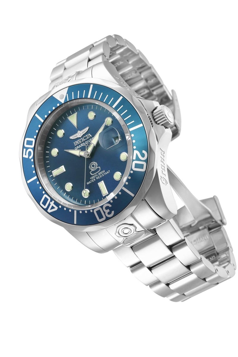 Invicta Men's 16036 Pro Diver Analog Display Automatic Self Wind Silver Watch - Image 2