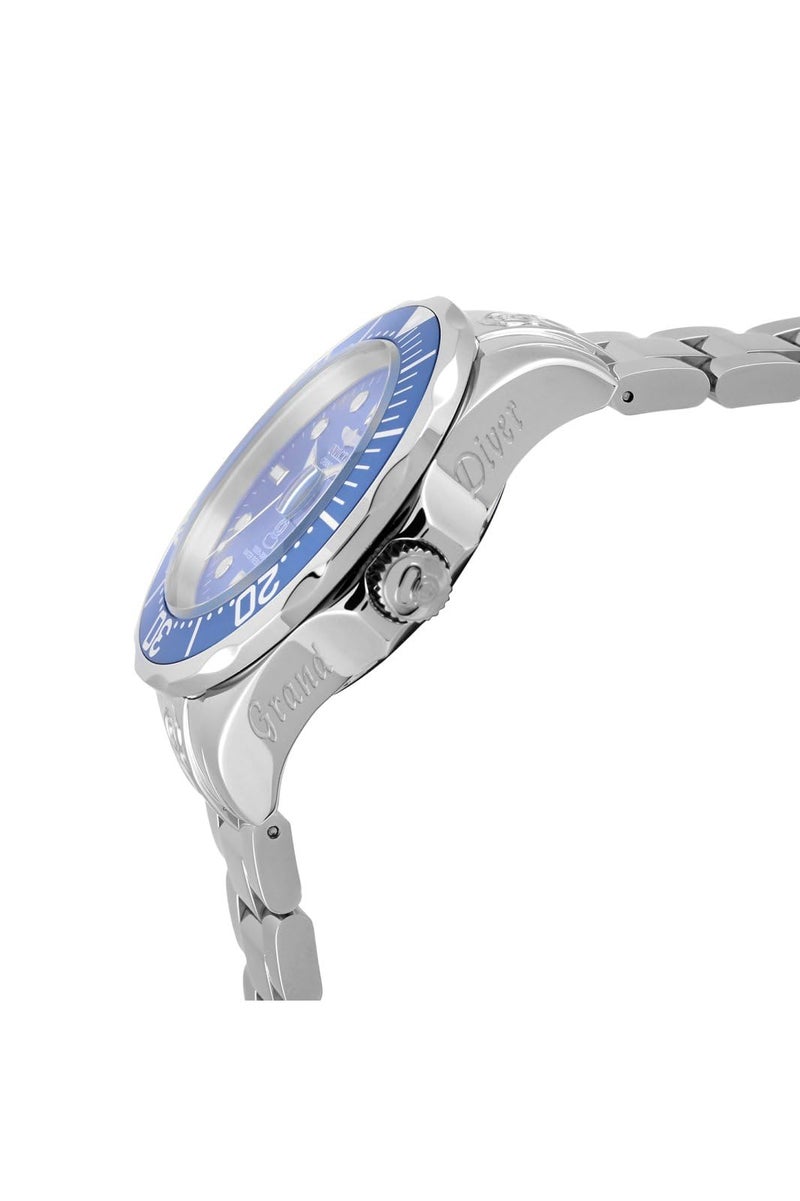 Invicta Men's 16036 Pro Diver Analog Display Automatic Self Wind Silver Watch - Image 3