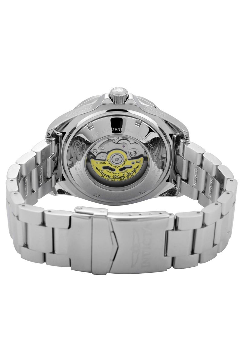 Invicta Men's 16036 Pro Diver Analog Display Automatic Self Wind Silver Watch - Image 4