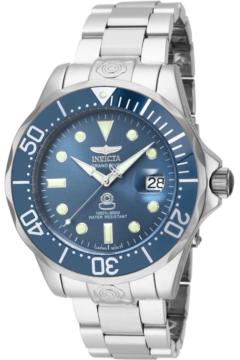 Invicta Men's 16036 Pro Diver Analog Display Automatic Self Wind Silver Watch - Image 1