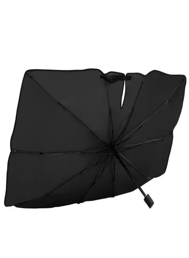 Generic Car foldable sunshade windshield front windshield hood sunshade umbrella  - Image 2