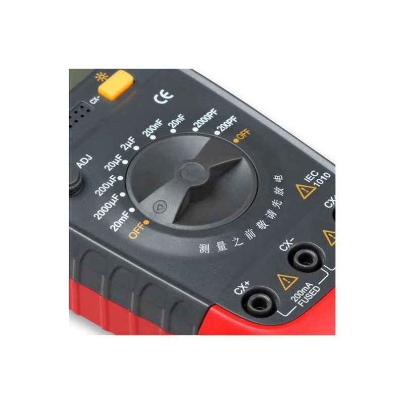 UYIGAO Digital Capacitor Tester Black/Red/Blue - Image 5