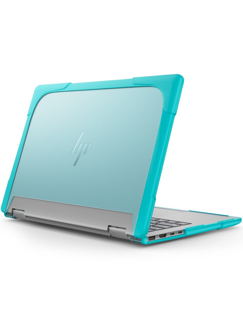 General Compatible with 14 inch HP Envy X360-14 2024 2-in-1 Laptop Protective Shell - Heavy Duty Rugged Hard Shell Cover Frosted Heat Dissipation and Anti Drop 