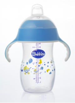 Bubbles Bubbles Training Cup 280ml – 2X1(Blue)-Multishape  - Image 1