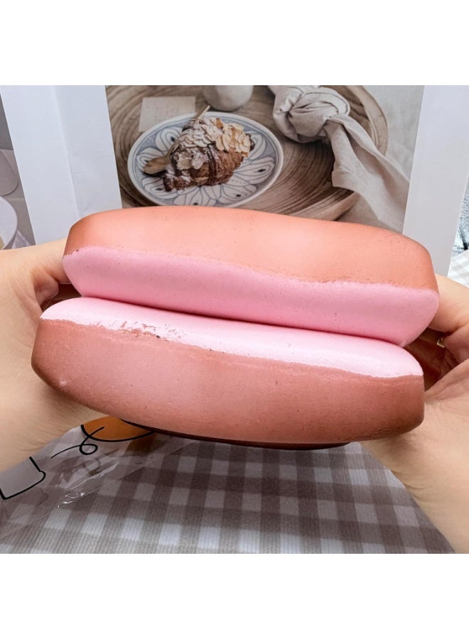 ATRJSZ Bread Butter Squishy,Slow Rising Squishy，Stocking Stuffers,Stress Balls，Stress Relief & Fidget Toys for ADHD，Party Favor Gift (Pink) - Image 5