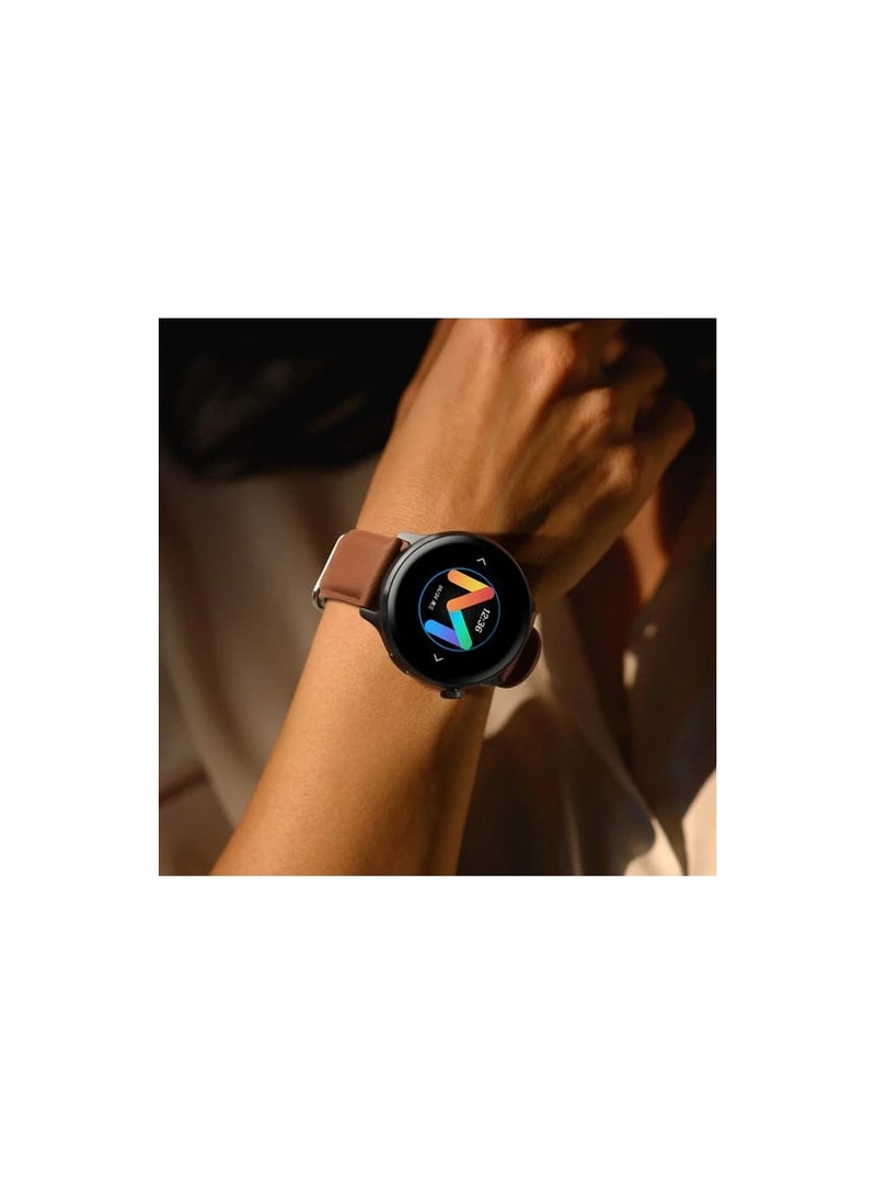 ميبرو ساعة ميبرو لايت 2، 1.3 بوصة، 60 وضعًا رياضيًا، مكالمات بلوتوث عالية الدقة، شاشة Amoled عالية الدقة، SpO2، مراقبة الصحة، لون باهت - Image 4