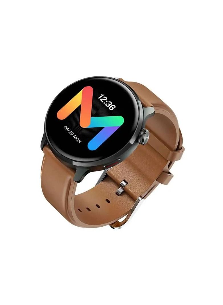 ميبرو ساعة ميبرو لايت 2، 1.3 بوصة، 60 وضعًا رياضيًا، مكالمات بلوتوث عالية الدقة، شاشة Amoled عالية الدقة، SpO2، مراقبة الصحة، لون باهت - Image 1