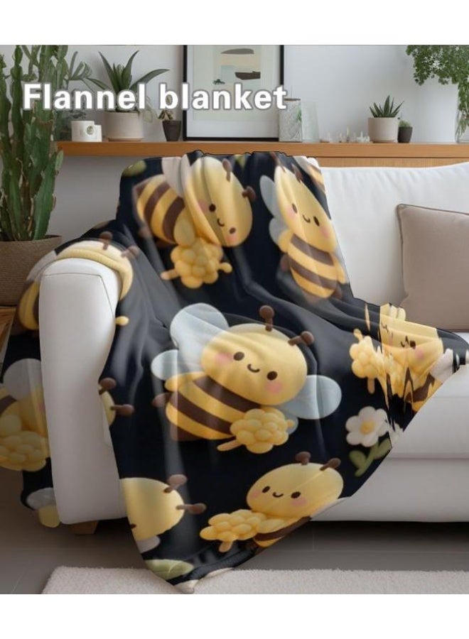 general Baby and children's cartoon flannel thin blanket (warm and comfortable, suitable for sleep, game use) 70cm*100cm - Image 5