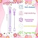 DERAYEE 36PCS Mini Bubble Wands for Kids Bulk Flower Bubble Party Favors Toys for Birthday Wedding Gifts Goodie Bag Stuffers Classroom Prizes Indoor Outdoor Activities for Girls Boys - Image 4