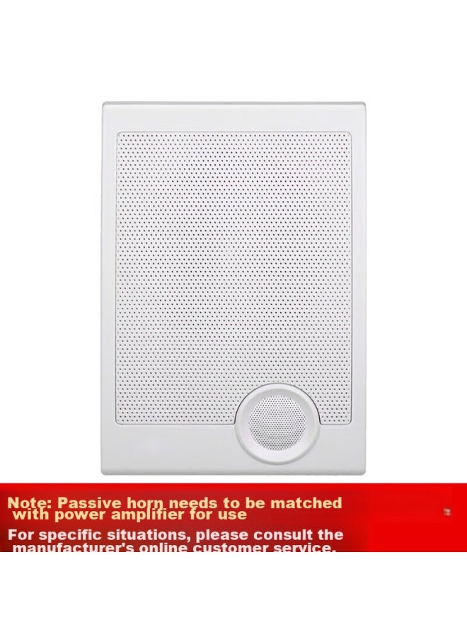 SAST Sast A2 Wall-mounted Speaker, Speaker, Wall-mounted Speaker, Background Music Public Address System, Restaurant And Conference Fixed-pressure Speaker, White - Image 2