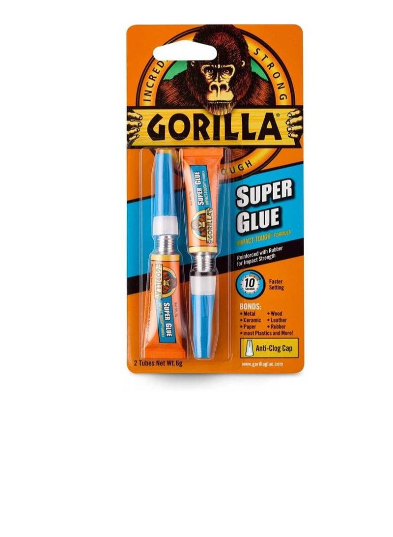 سوبر غراء - عدد 2 انبوب 3 جرام - شفاف - Image 3