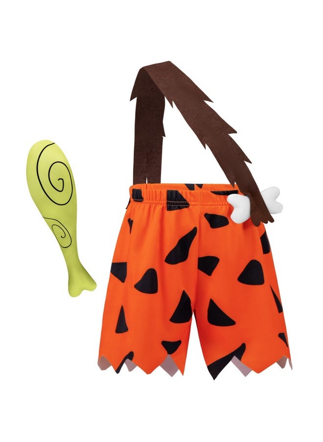 Spooktacular Creations - Halloween Toddler Caveman Costume, Baby Caveman Costume Boys, Baby Strap Shorts With A Plush Club, Family Cosplay Outfit For Toddler, Kids Dress Up Party (18-24 Months) - Image 1