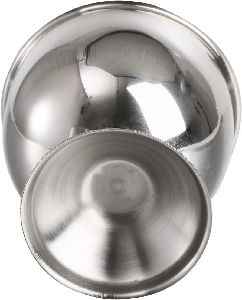 Elsjoy 8 Pack Egg Cup Holders with 8 Spoons, Stainless Steel Egg Cups Set for Soft & Hard Boiled Eggs, Kitchen Tools, Breakfast - Image 4