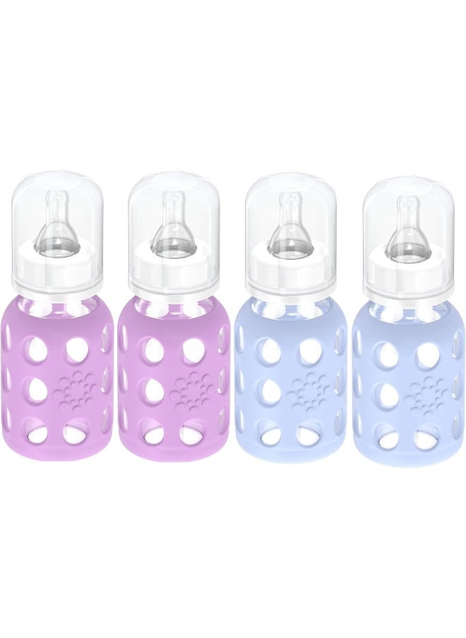 lifefactory Lifefactory Glass Baby Bottle 9oz & 4oz Bundle Pack of 4 bottles  - Image 1