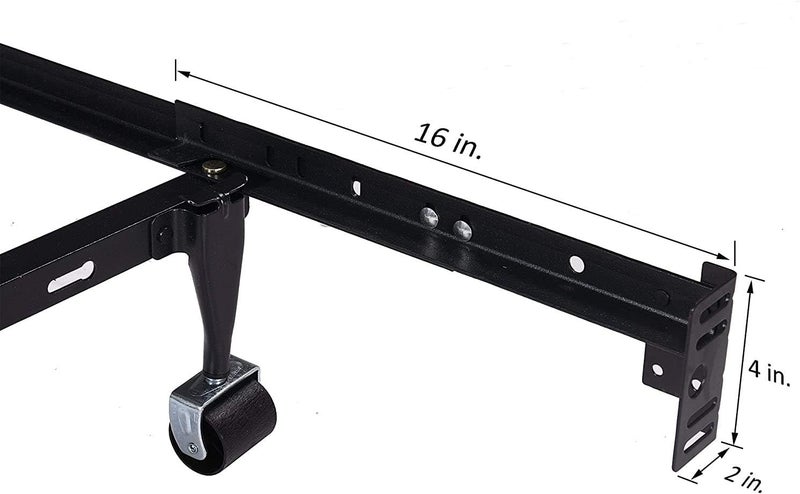 appacare Bed Frame Footboard Extension Brackets Set Attachment Kit - Fit for Twin, Full, Queen, or King Size Beds - Image 2
