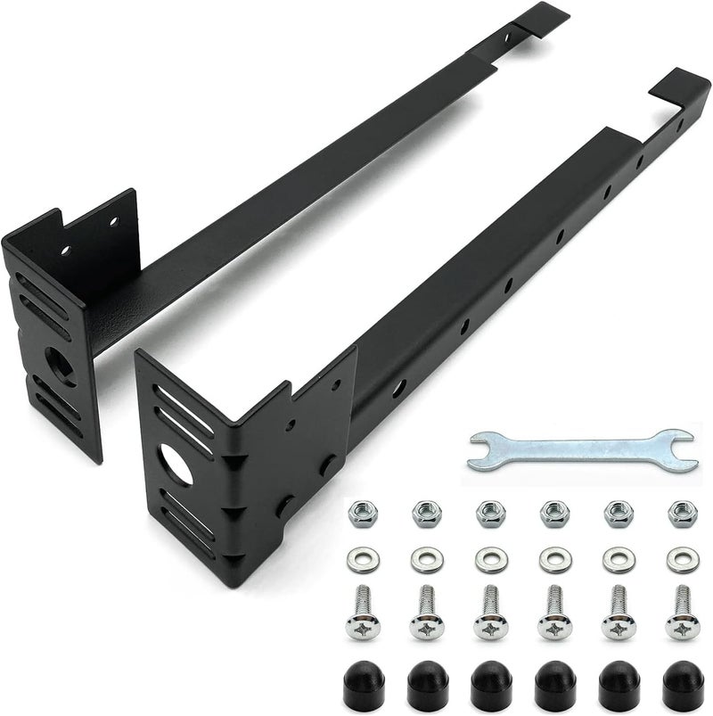 appacare Bed Frame Footboard Extension Brackets Set Attachment Kit - Fit for Twin, Full, Queen, or King Size Beds - Image 1