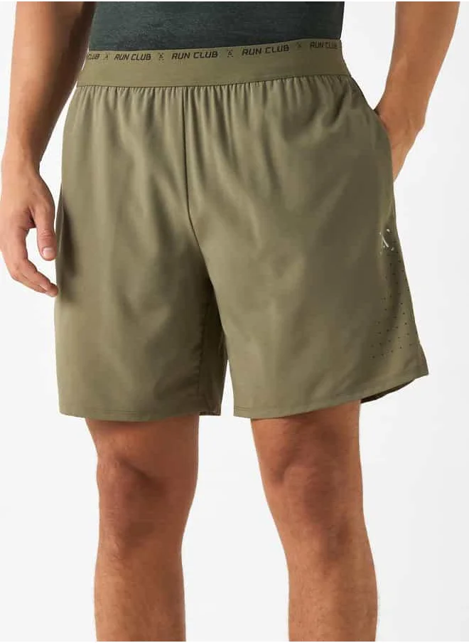 ادوت Shorts with Elasticated Waistband and Pockets