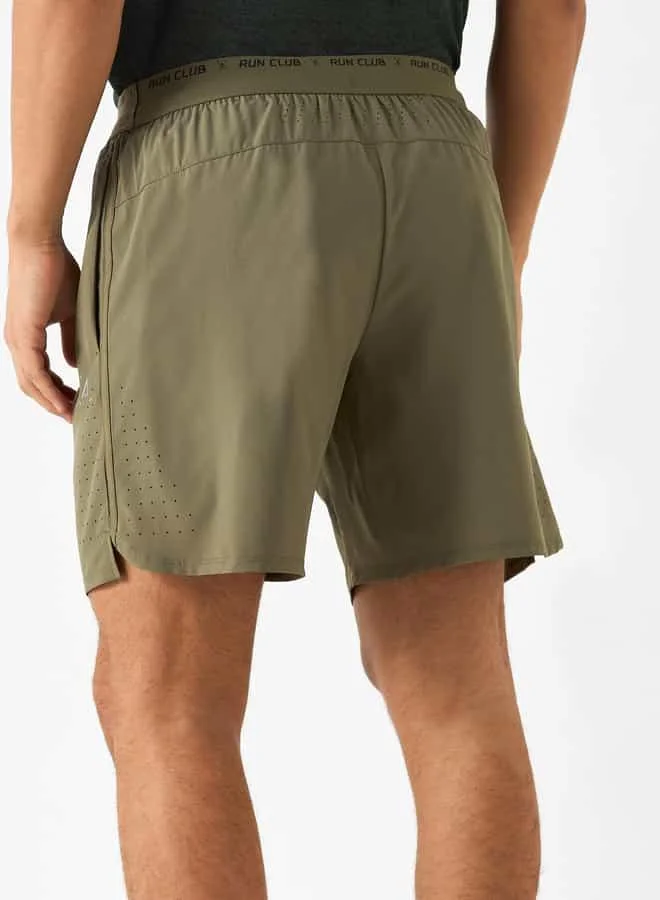 ADOT by Splash Shorts with Elasticated Waistband and Pockets