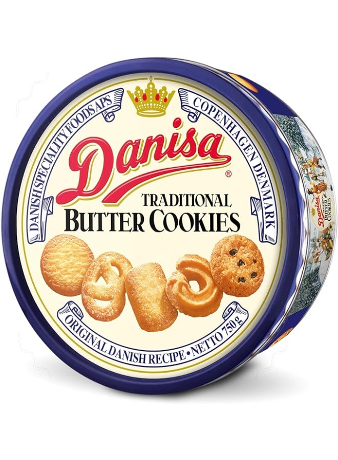 Danisa Traditional Danish Butter Cookies 750g - Image 1