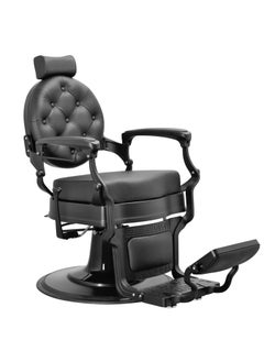 Salon System Salon System Elegant Premium Men's Chair Black  - Image 1