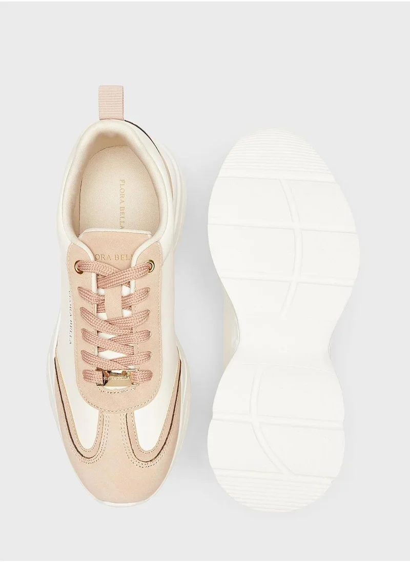 شو اكسبرس Lace Up Low Top Sneakers