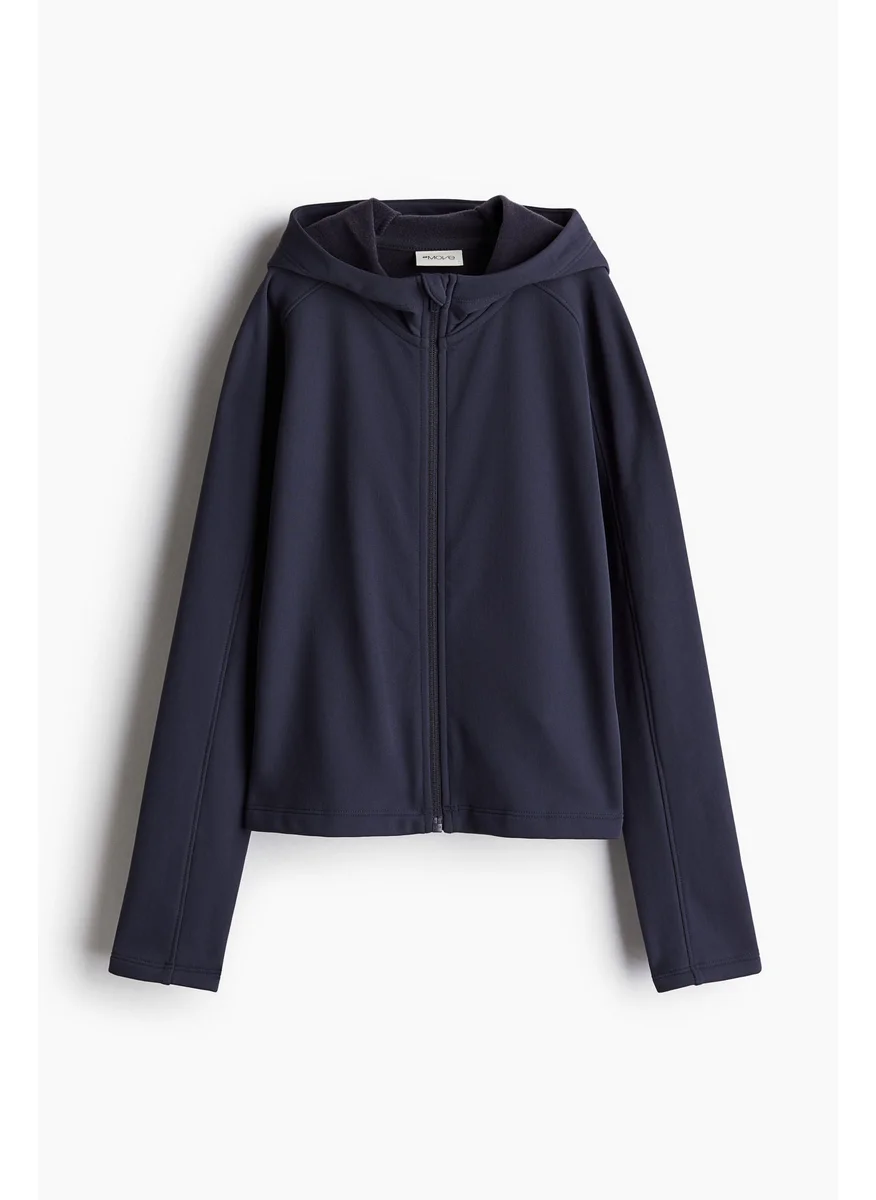اتش اند ام Warm Mid Layer Sports Zip-Through Hoodie
