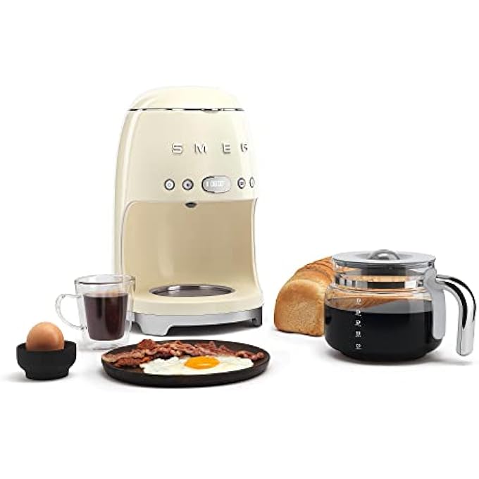 smeg Dcgc01 Jug For Overflow Coffee Maker Dcf02 Dcg01 Glass - Image 2