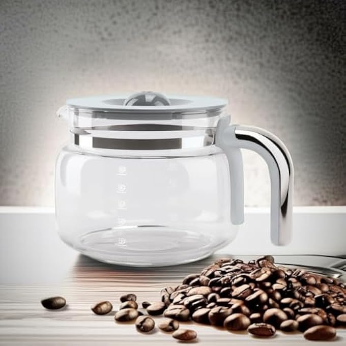 smeg Dcgc01 Jug For Overflow Coffee Maker Dcf02 Dcg01 Glass - Image 4