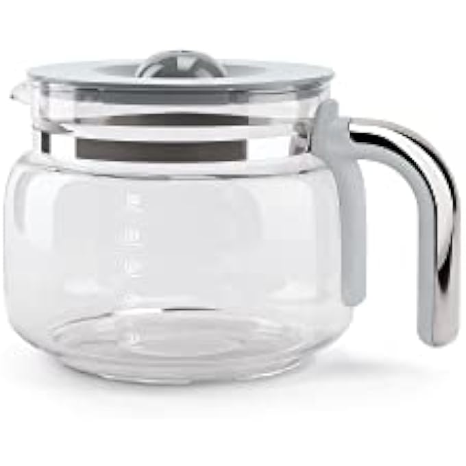 smeg Dcgc01 Jug For Overflow Coffee Maker Dcf02 Dcg01 Glass - Image 1