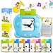 AHJ Spanish English Talking Flash Cards for Toddler Bilingual Flash Cards Learning Montessori Toys with 224 Sight Words Speech Therapy Toys for Children Sensory Preschool Education - Image 2
