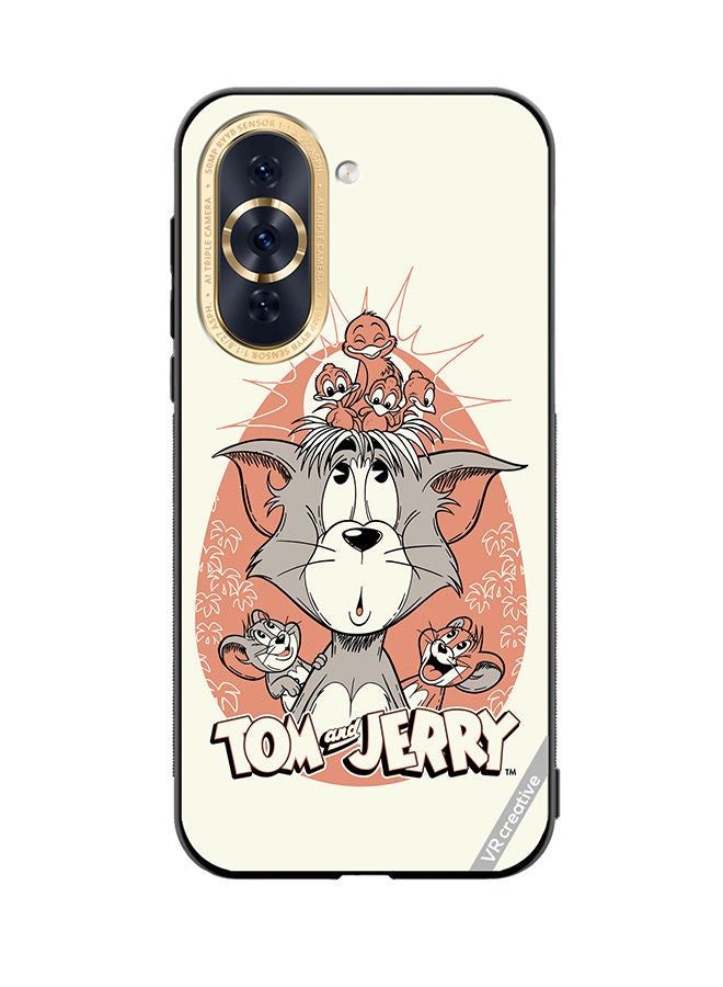 VR CREATIVE Protective Case Cover For Huawei Nova 10 Tom And Jerry Design Multicolour - Image 1