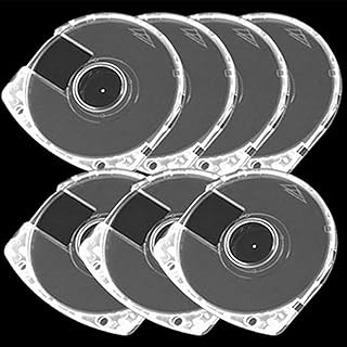 WarmShine Warmshine 5 PCS DVD CD Case 7mm Double Clear UMD Replacement Shell, Apply for Most Game DVD CD  - Image 1