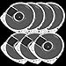 WarmShine Warmshine 5 PCS DVD CD Case 7mm Double Clear UMD Replacement Shell, Apply for Most Game DVD CD  - Image 2