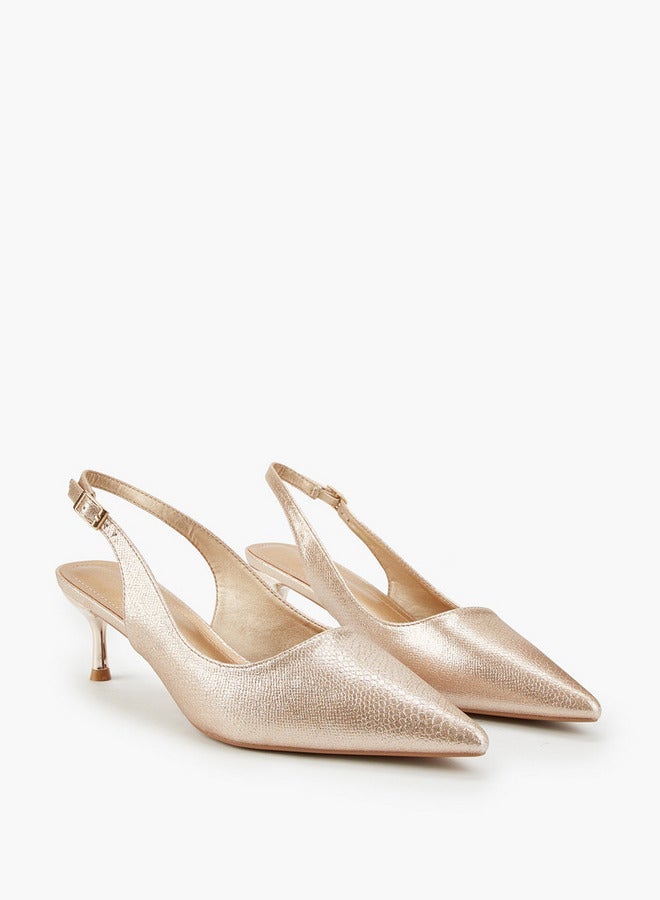 فلورا بيلا من شو إكسبرس أحذية مدببة معدنية بكعب خنجر - Image 2