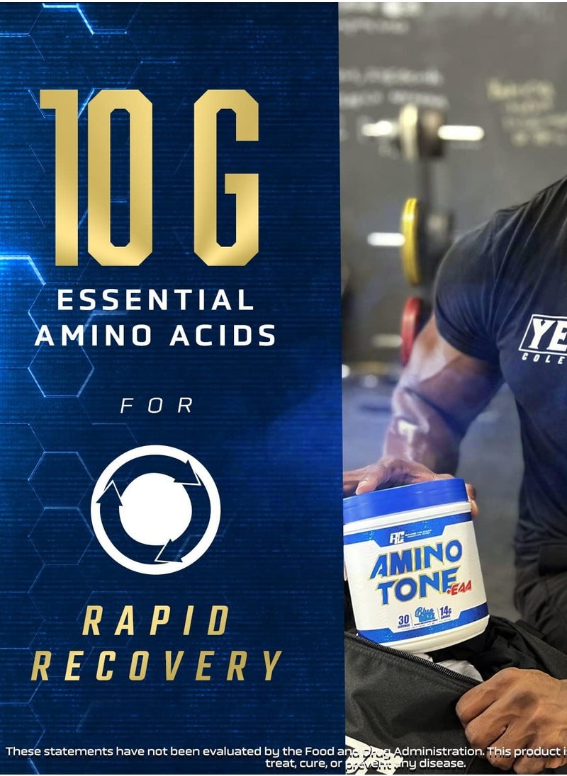 RONNIE COLEMAN Ronnie Coleman Amino Tone + EAA 540g Sour Apple Flavor 30 Serving  - Image 4